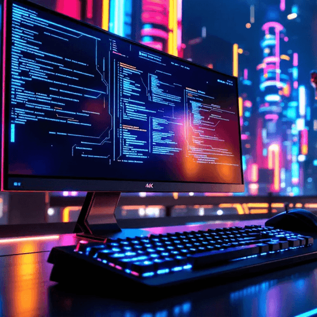 Web developer working on custom website blocks