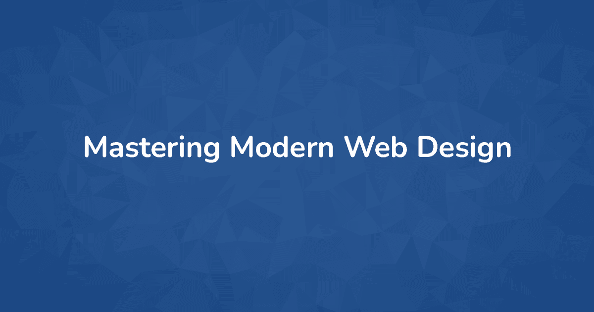 Article thumbnail: Mastering Modern Web Design: Tips and Techniques for 2025