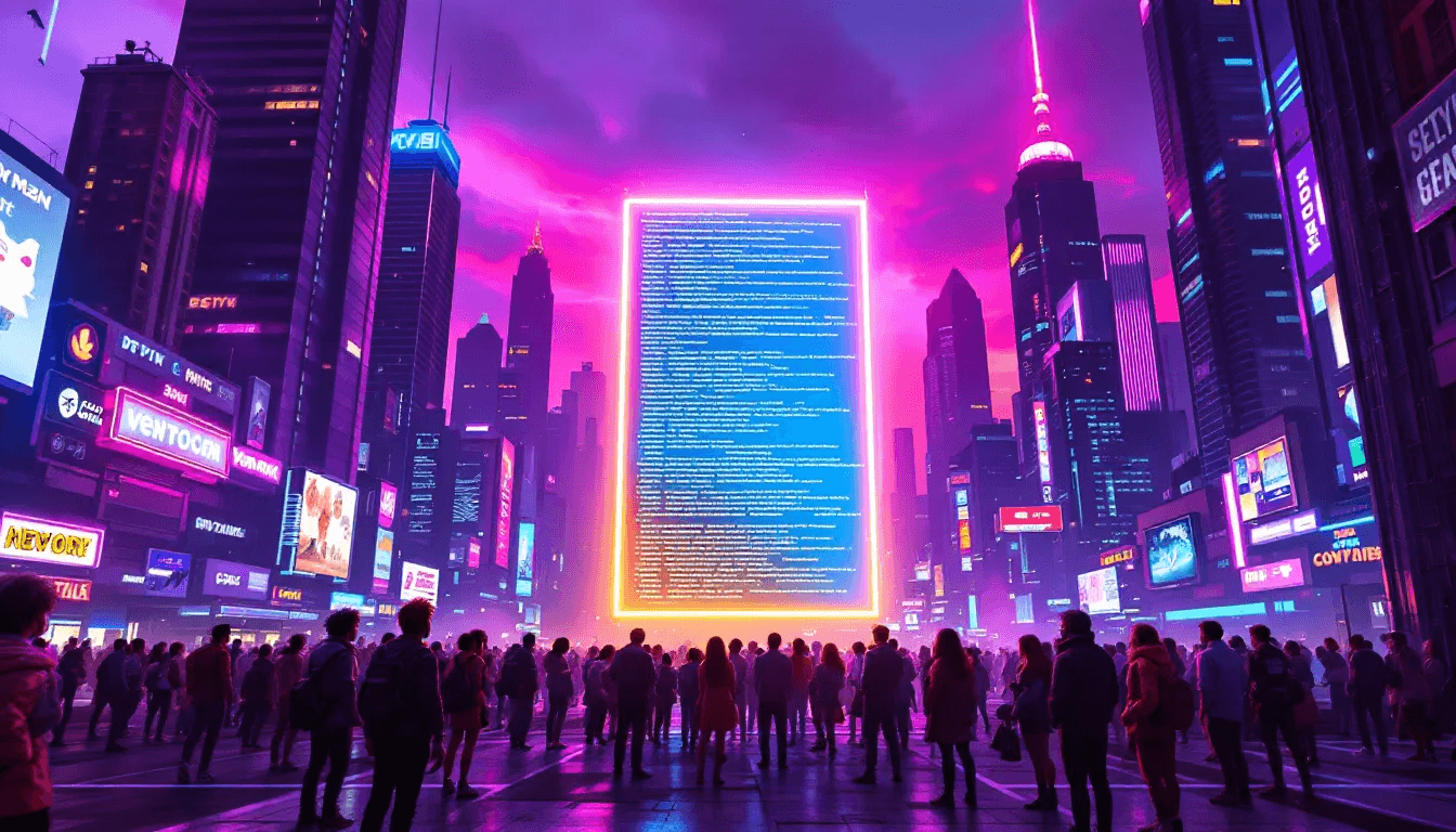 An illustration representing vibe coding, showcasing AI tools empowering non-developers.