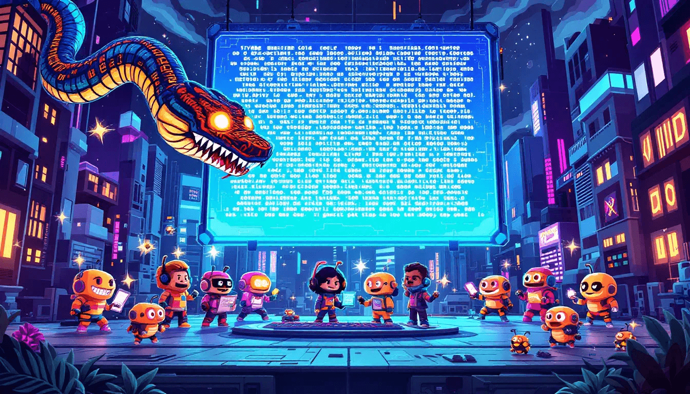An illustration of the Vibe Coding Rescue concept, showcasing a blend of creativity and technology.
