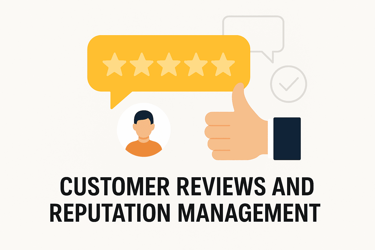 Customer review management