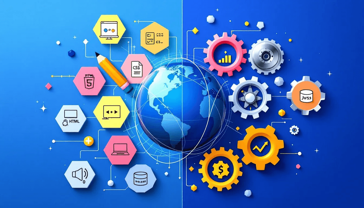 Choosing between web design and web development careers.