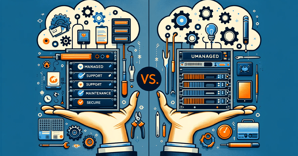 Article thumbnail: Managed vs. Unmanaged Hosting: Which is Right for You?