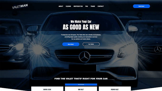 automotive web design by tea powered